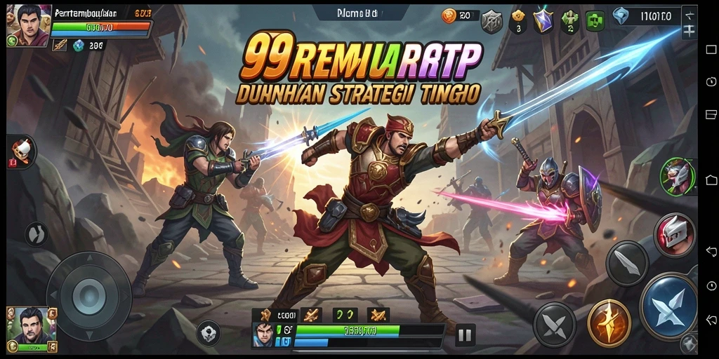 Gameplay 99RTP dengan aksi pertempuran yang mendebarkan.