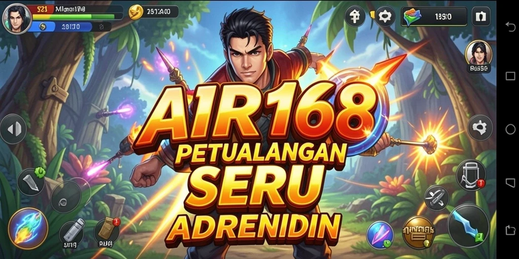 Tampilan gameplay AIR168 yang penuh aksi dan petualangan.