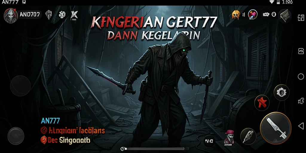 Tampilan menakutkan dari gameplay AN777 yang penuh ketegangan.