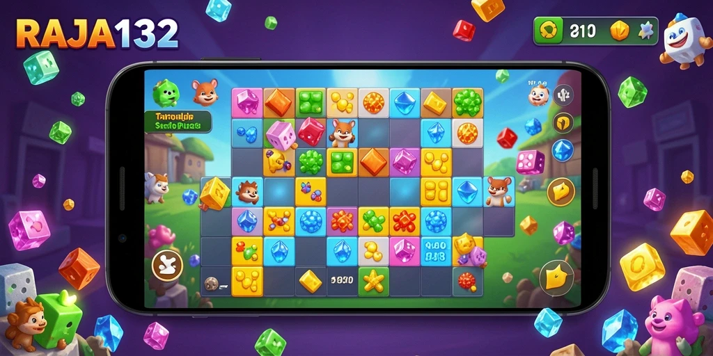 Tampilan gameplay menarik dari RAJA132 yang menampilkan teka-teki seru.